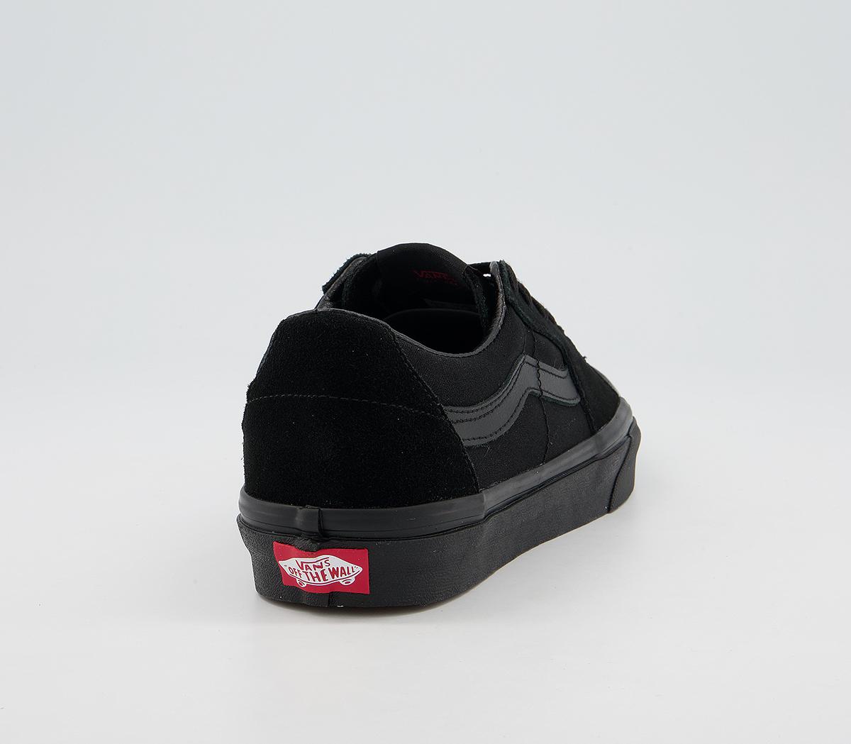 Vans Sk8 Low Trainers Vans Sk8 Low Trainers Black