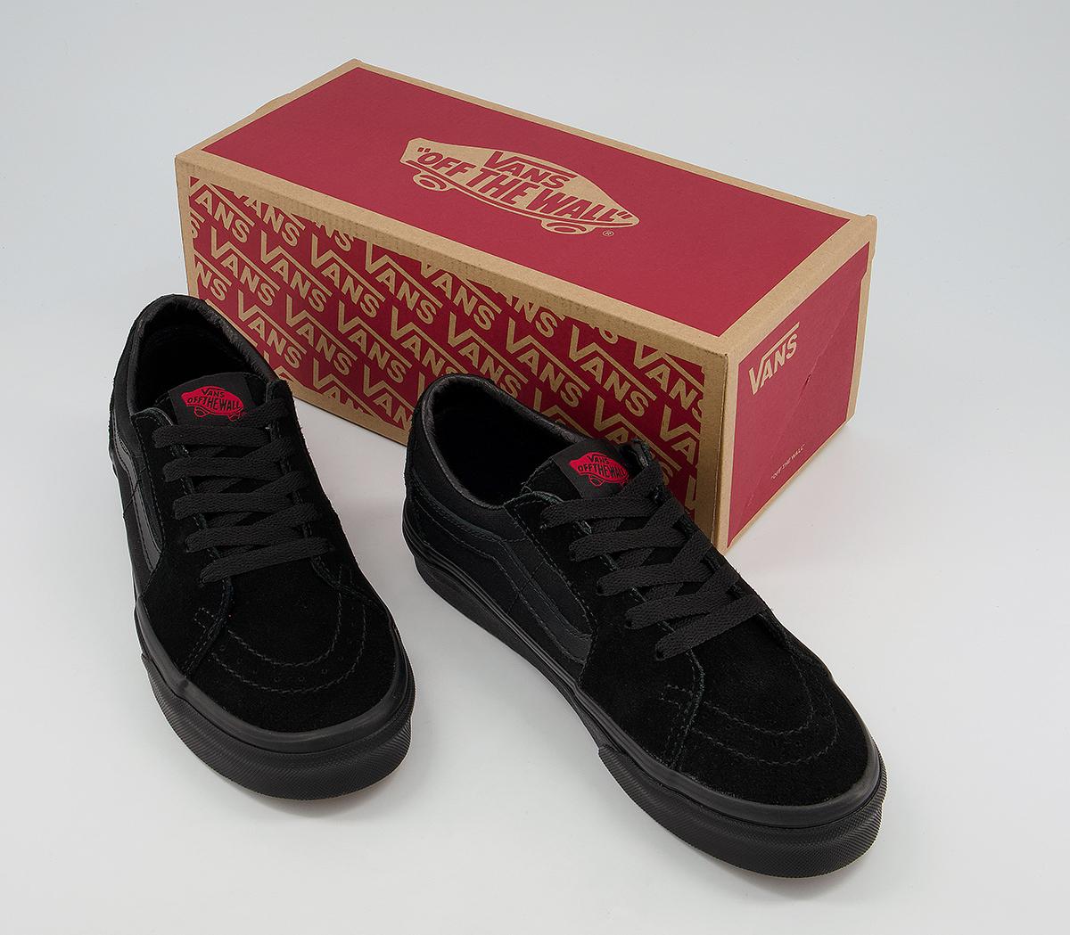 Vans Sk8 Low Trainers Vans Sk8 Low Trainers Black