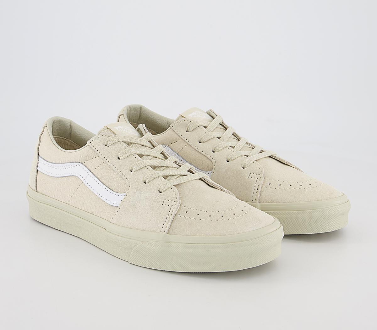 Vans Sk8 Low Trainers Bone White - Men's Trainers