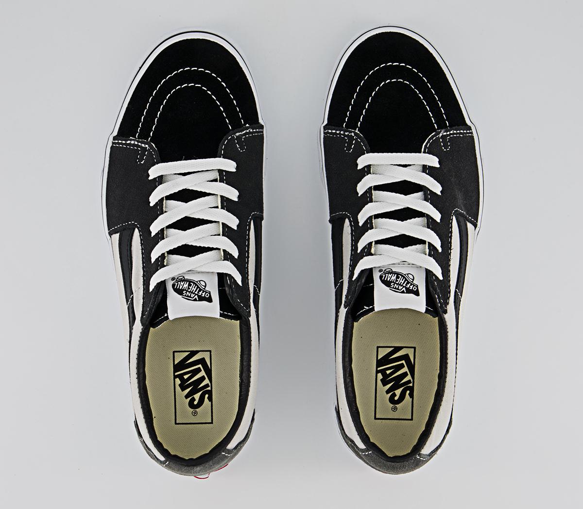 Vans Sk8 Low Trainers Vans Sk8 Low Trainers Drizzle White