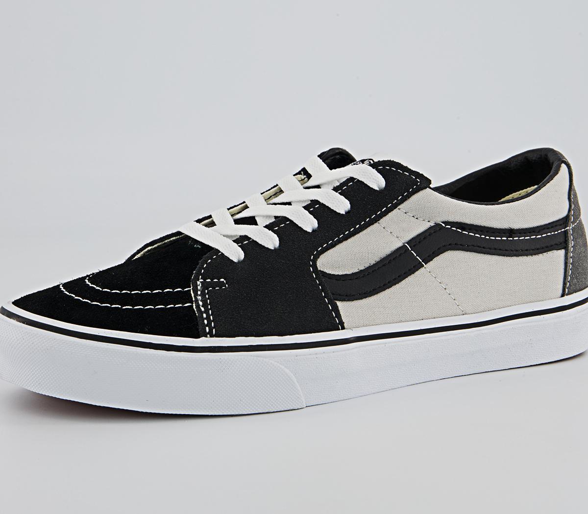 Vans Sk8 Low Trainers Vans Sk8 Low Trainers Drizzle White