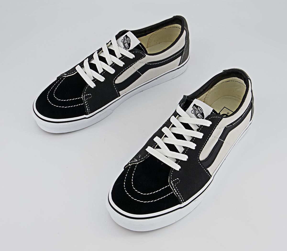 Vans Sk8 Low Trainers Vans Sk8 Low Trainers Drizzle White