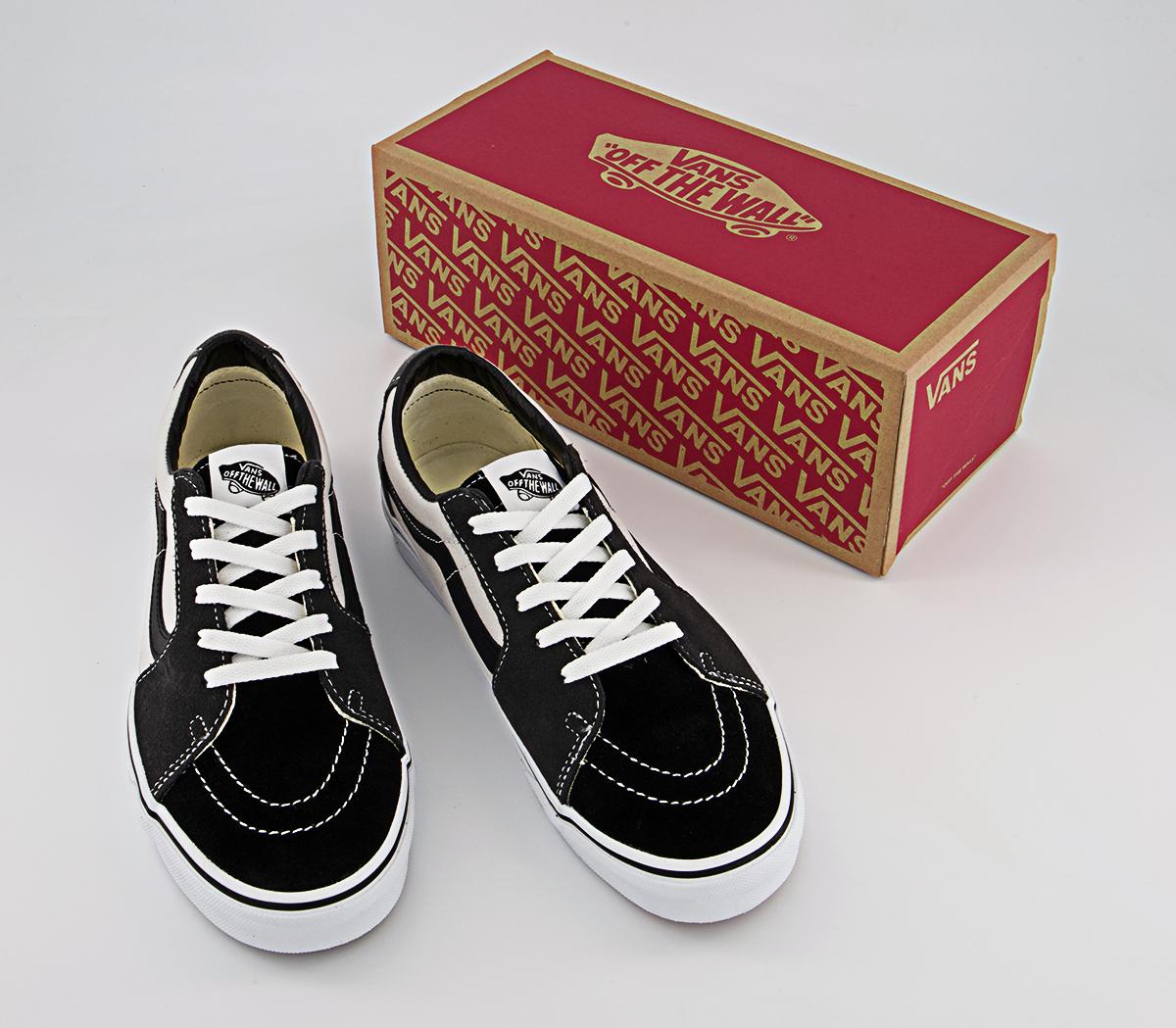 Vans Sk8 Low Trainers Vans Sk8 Low Trainers Drizzle White