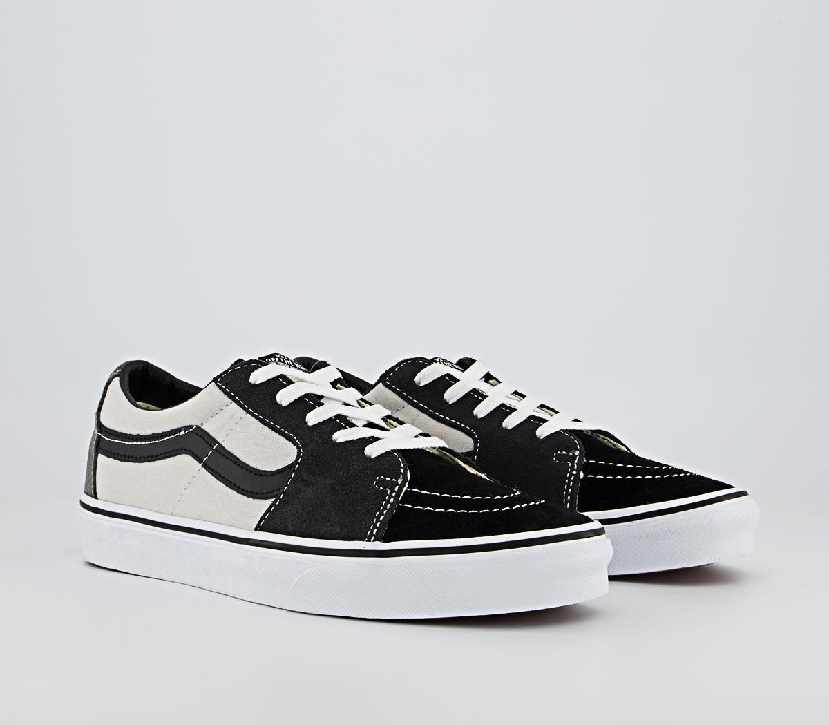 Vans Sk8 Low Trainers Vans Sk8 Low Trainers Drizzle White