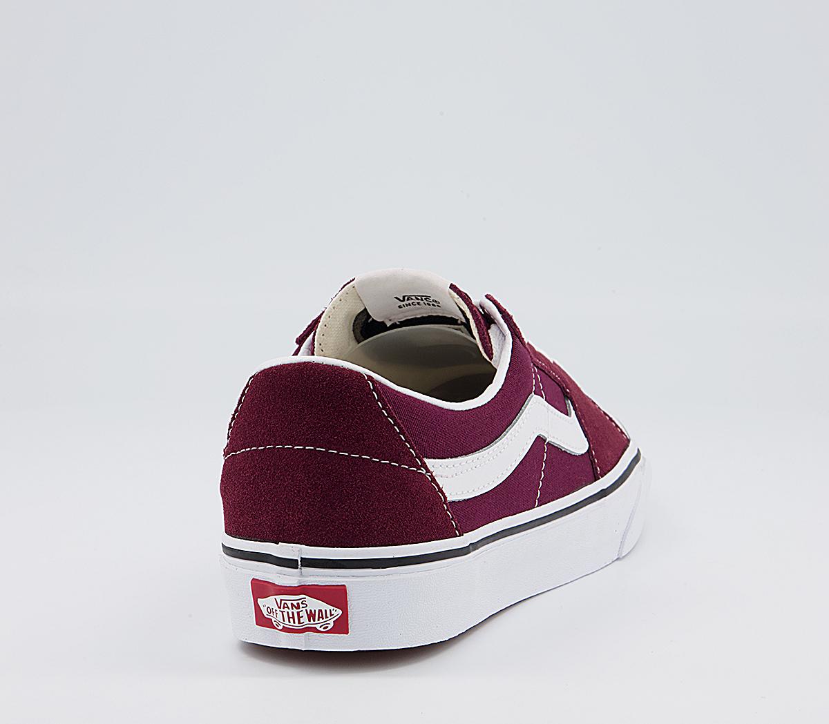 Vans Sk8 Low Trainers Vans Sk8 Low Trainers Port Royale True White