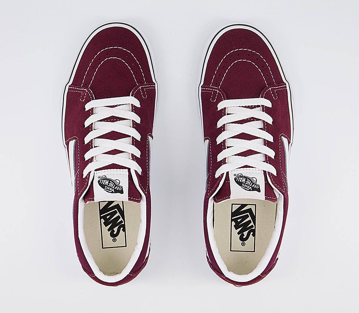 Vans Sk8 Low Trainers Vans Sk8 Low Trainers Port Royale True White