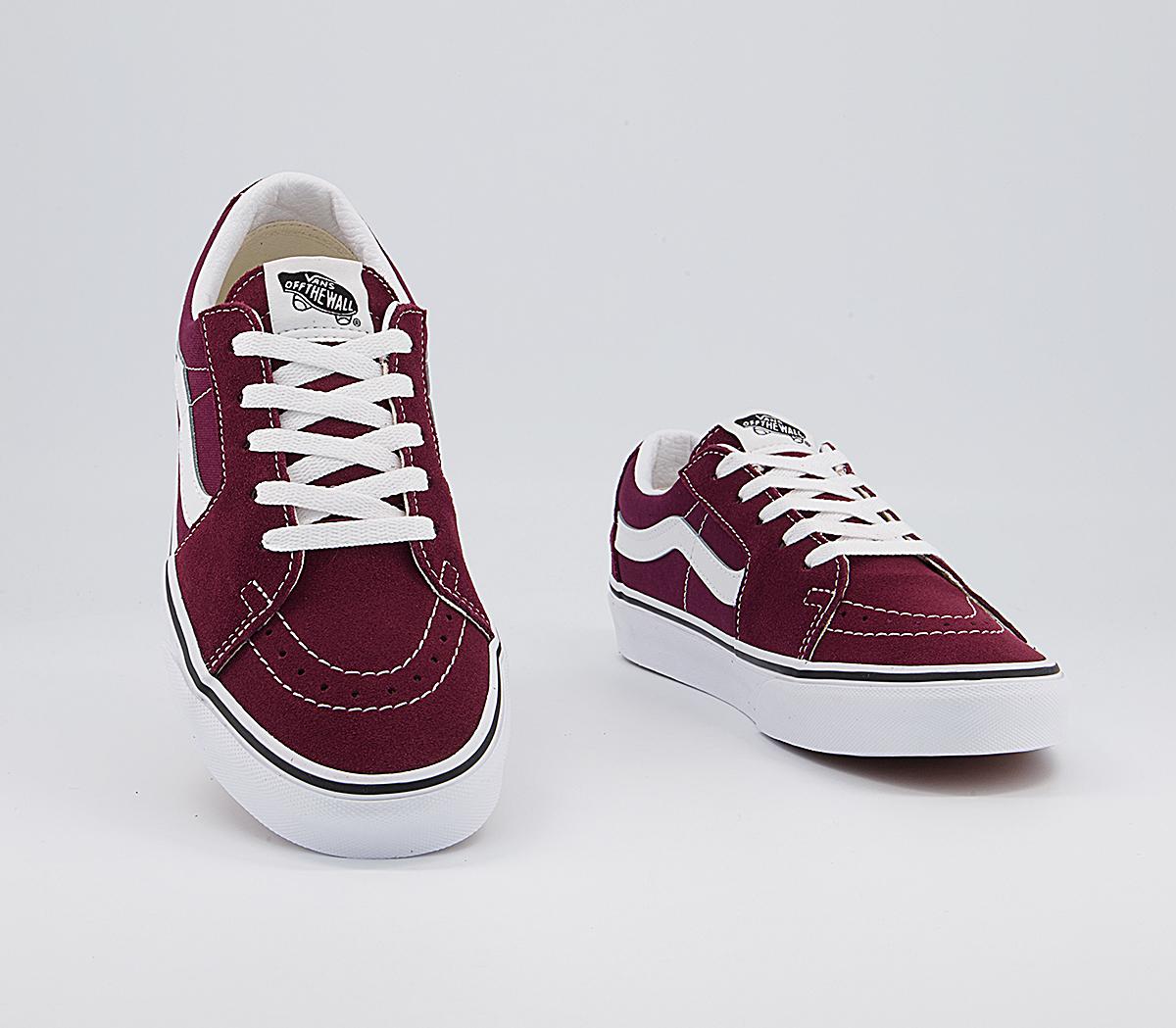 Vans Sk8 Low Trainers Port Royale True White - Unisex Sports