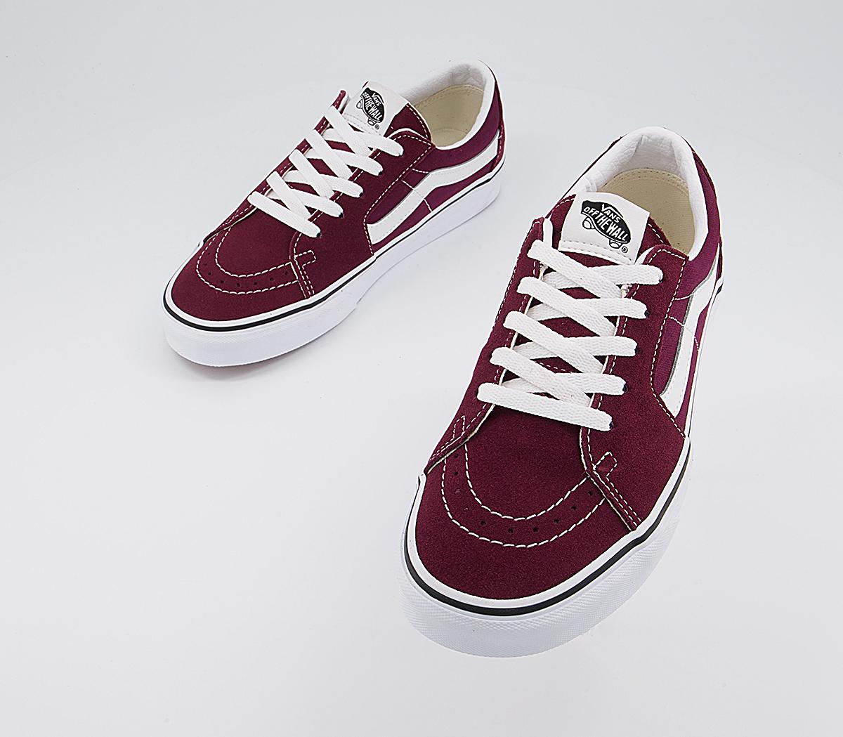 Vans Sk8 Low Trainers Vans Sk8 Low Trainers Port Royale True White