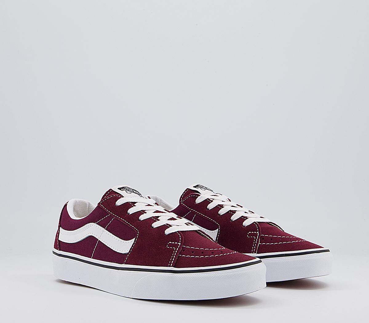 Vans Sk8 Low Trainers Vans Sk8 Low Trainers Port Royale True White