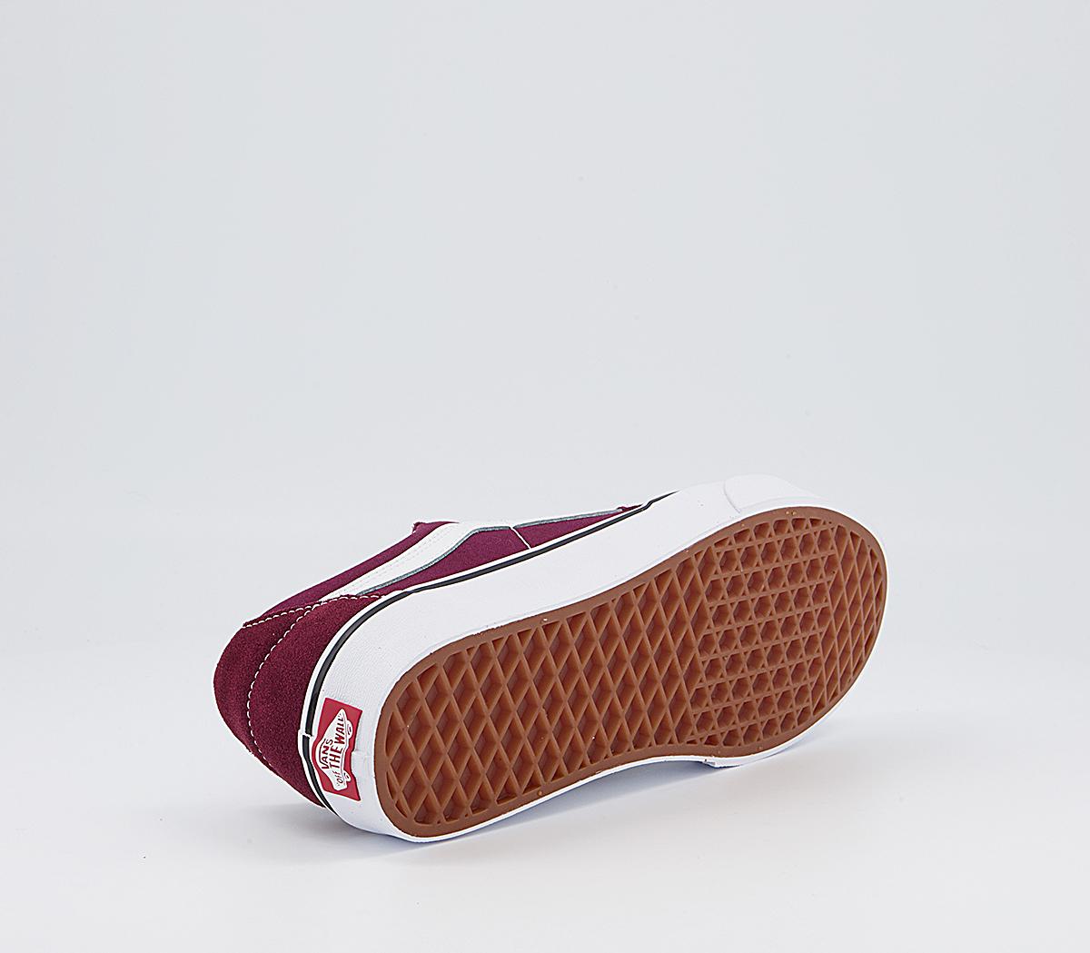 Vans Sk8 Low Trainers Vans Sk8 Low Trainers Port Royale True White