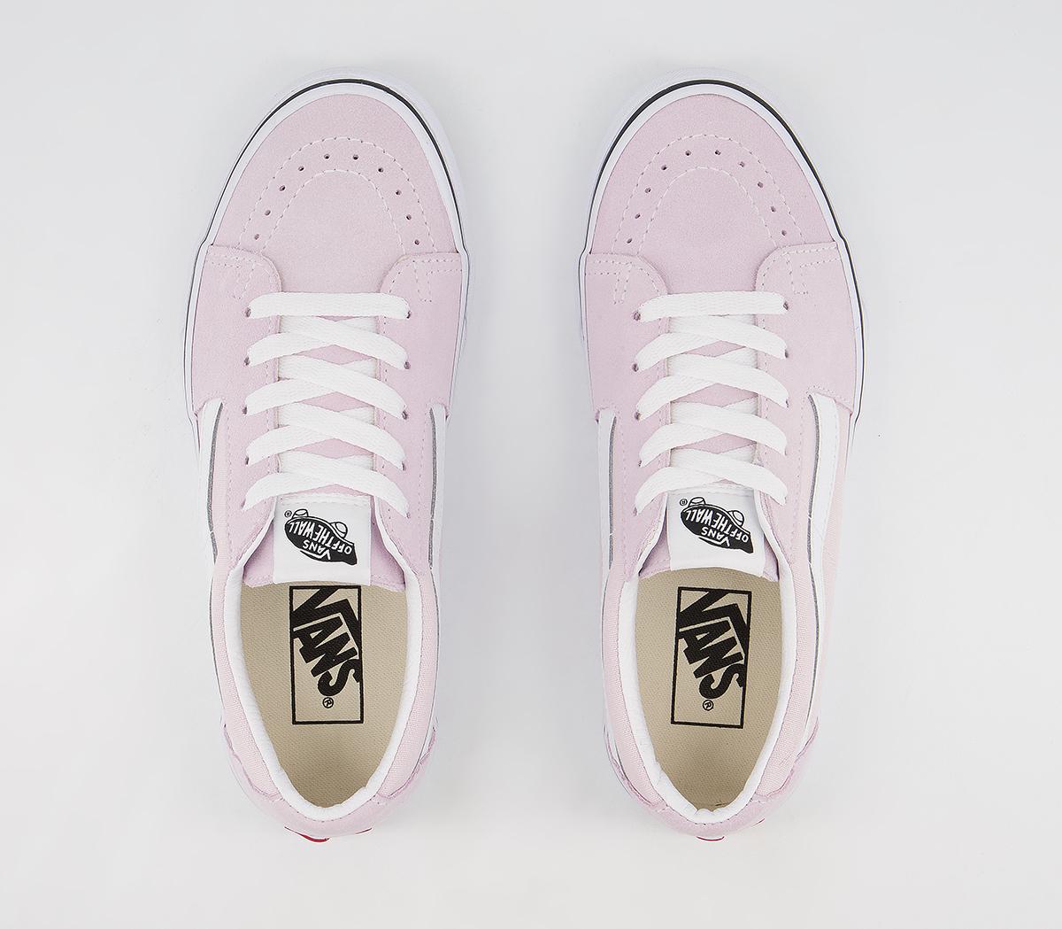 Vans Sk8 Low Trainers Vans Sk8 Low Trainers Orchid Ice True White