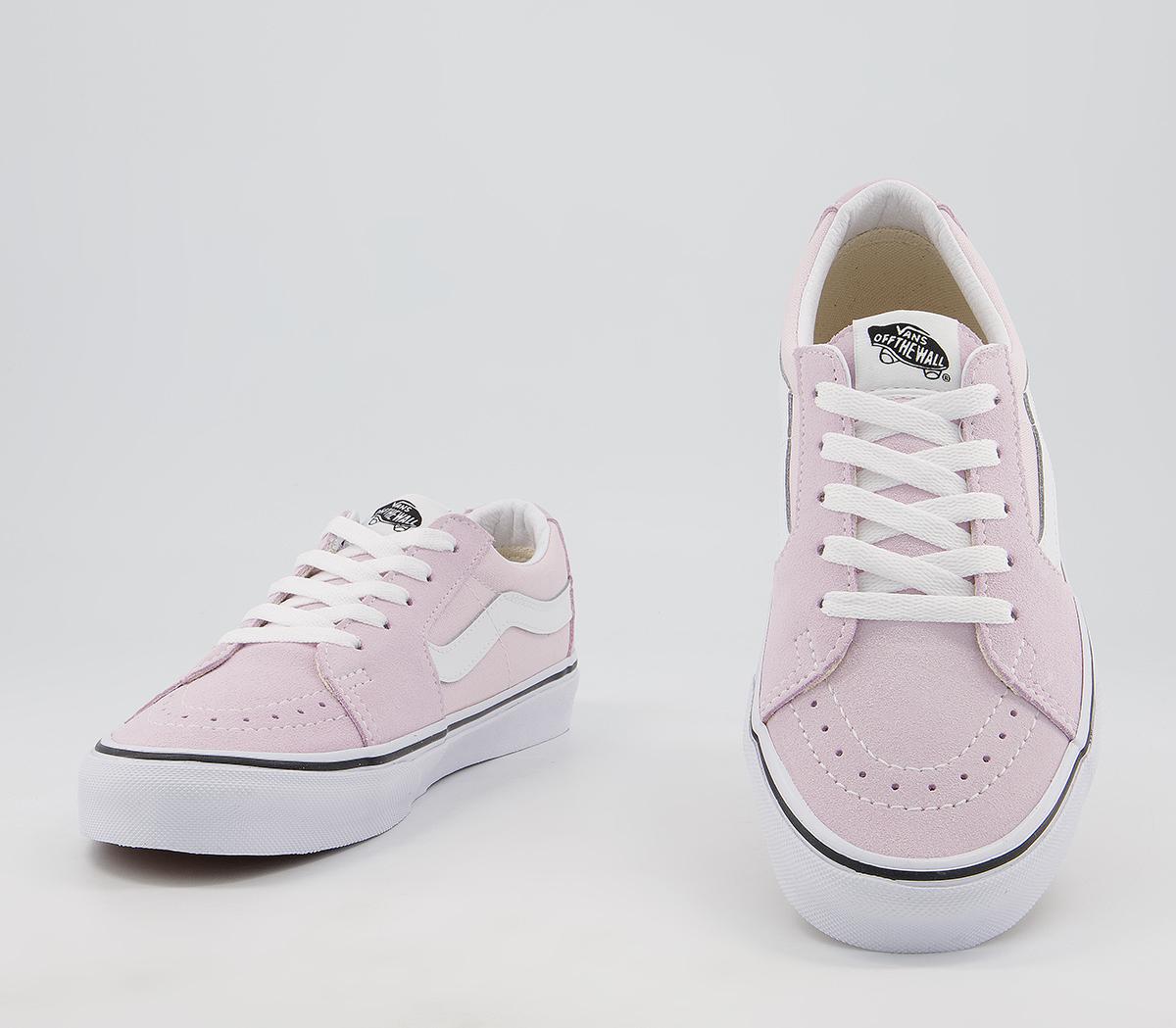 Vans Sk8 Low Trainers Orchid Ice True White - Women's Trainers