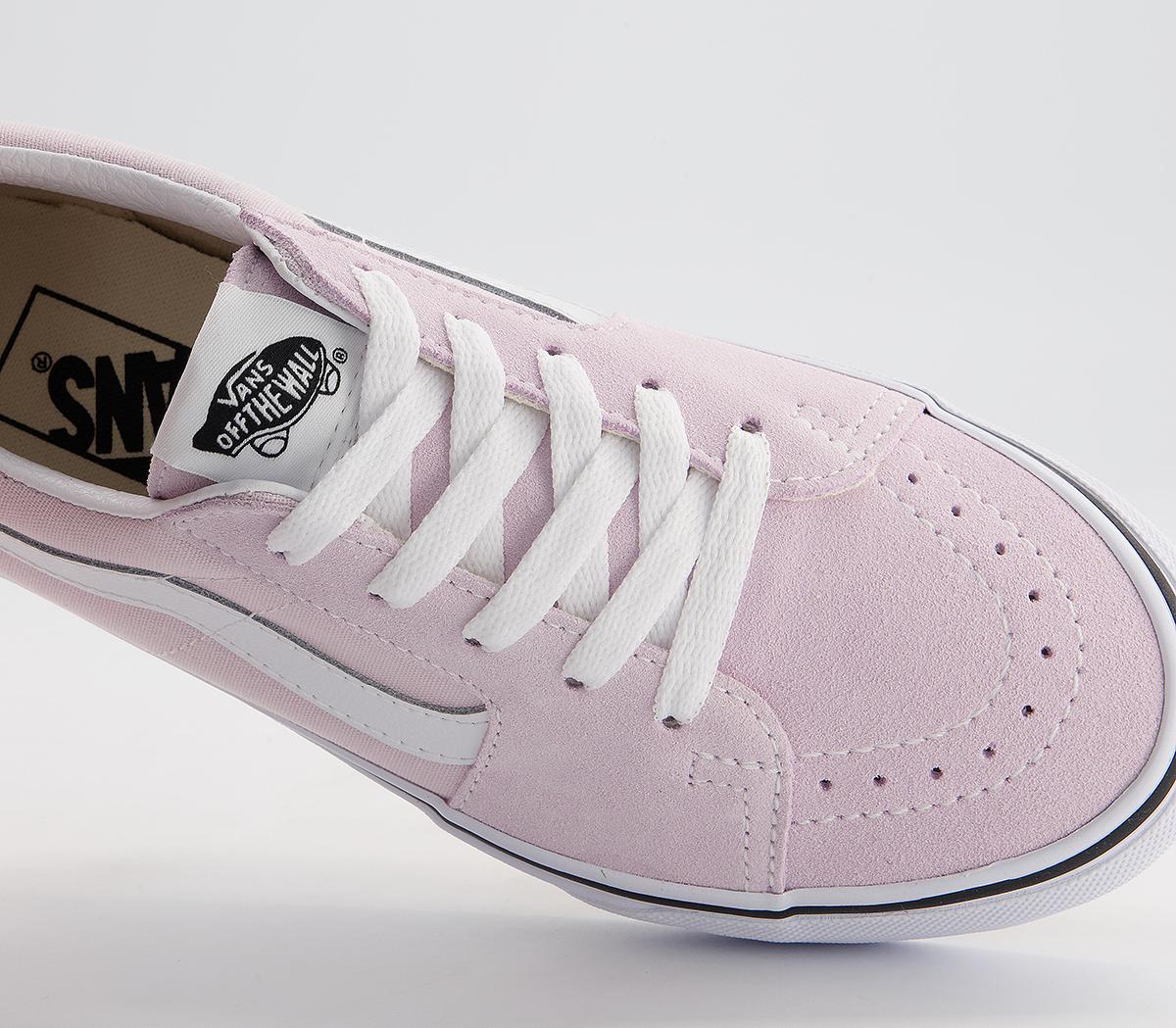 Vans Sk8 Low Trainers Vans Sk8 Low Trainers Orchid Ice True White