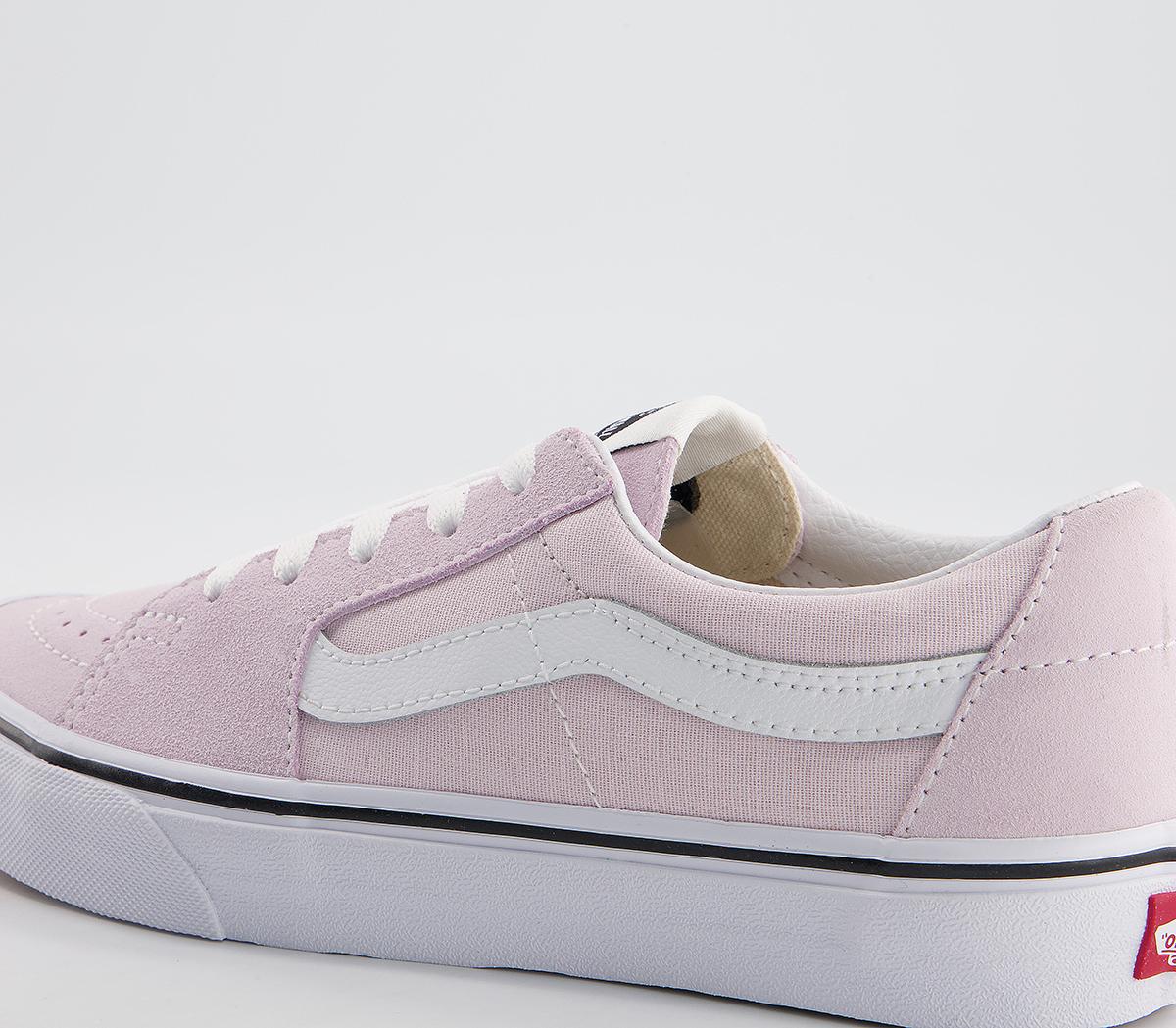 Vans Sk8 Low Trainers Vans Sk8 Low Trainers Orchid Ice True White