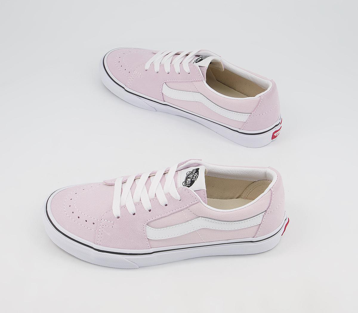 Vans Sk8 Low Trainers Vans Sk8 Low Trainers Orchid Ice True White