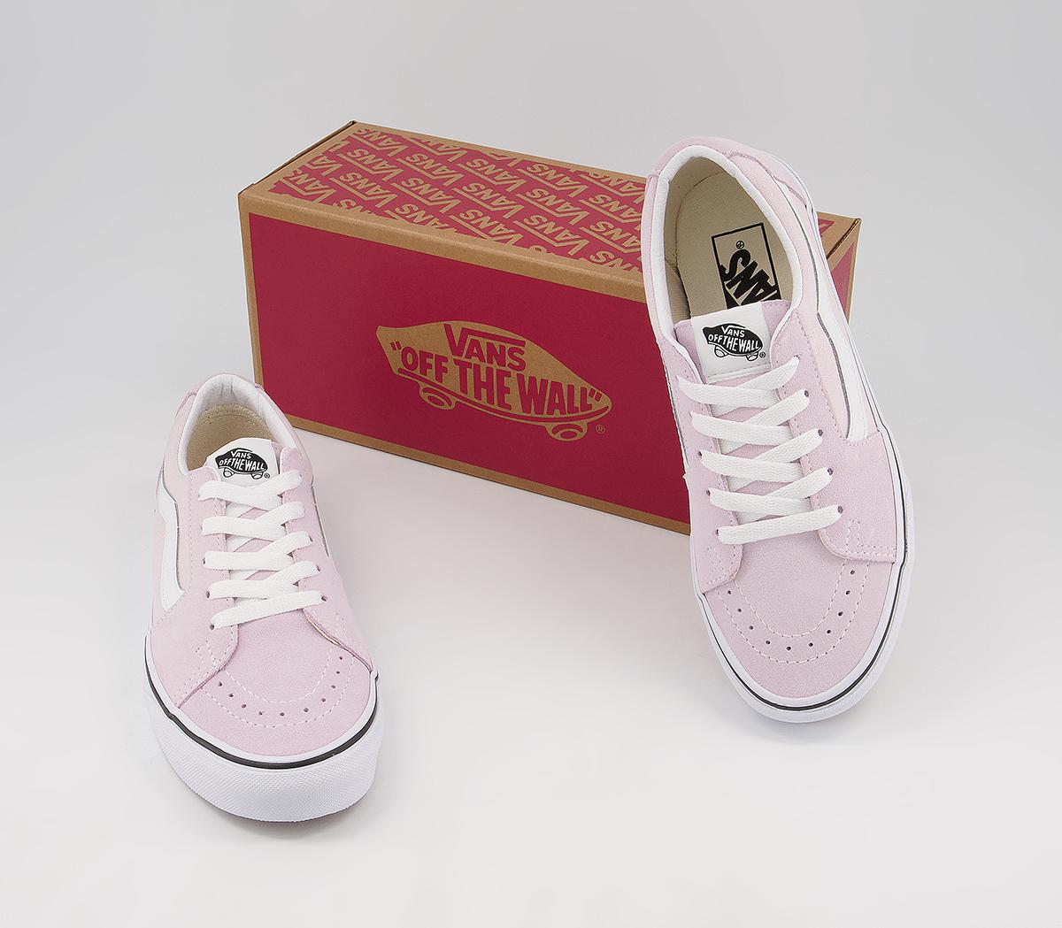 Vans Sk8 Low Trainers Vans Sk8 Low Trainers Orchid Ice True White