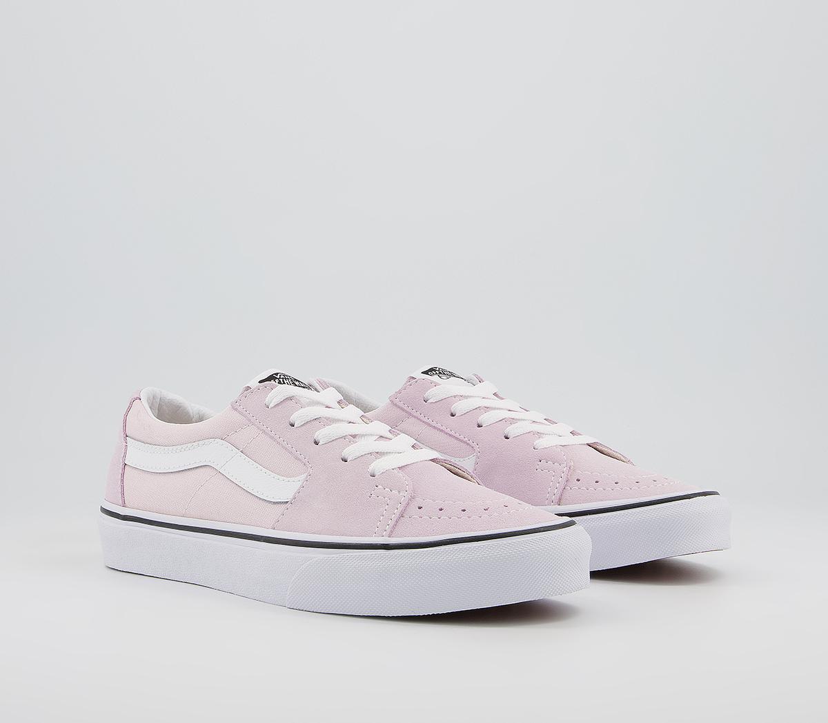 Vans Sk8 Low Trainers Vans Sk8 Low Trainers Orchid Ice True White