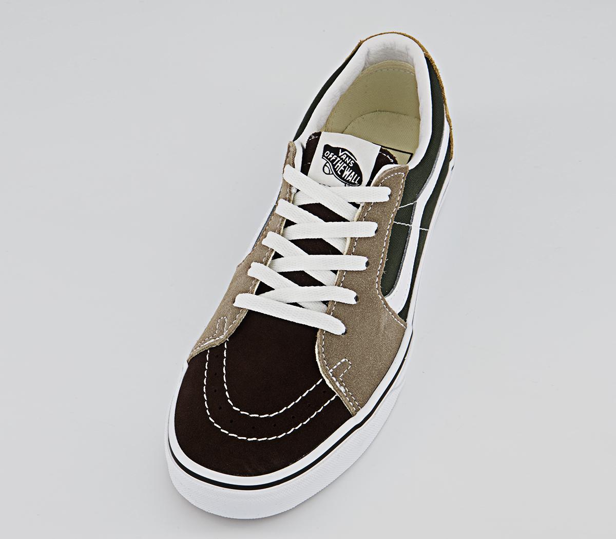 Vans Sk8 Low Trainers Vans Sk8 Low Trainers Demitasse White