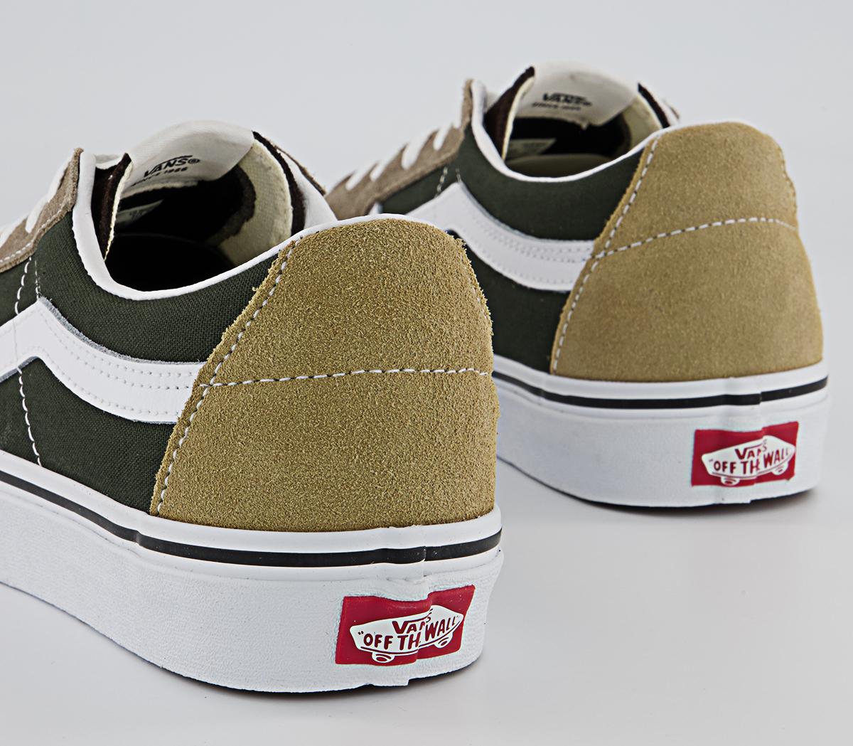 Vans Sk8 Low Trainers Vans Sk8 Low Trainers Demitasse White