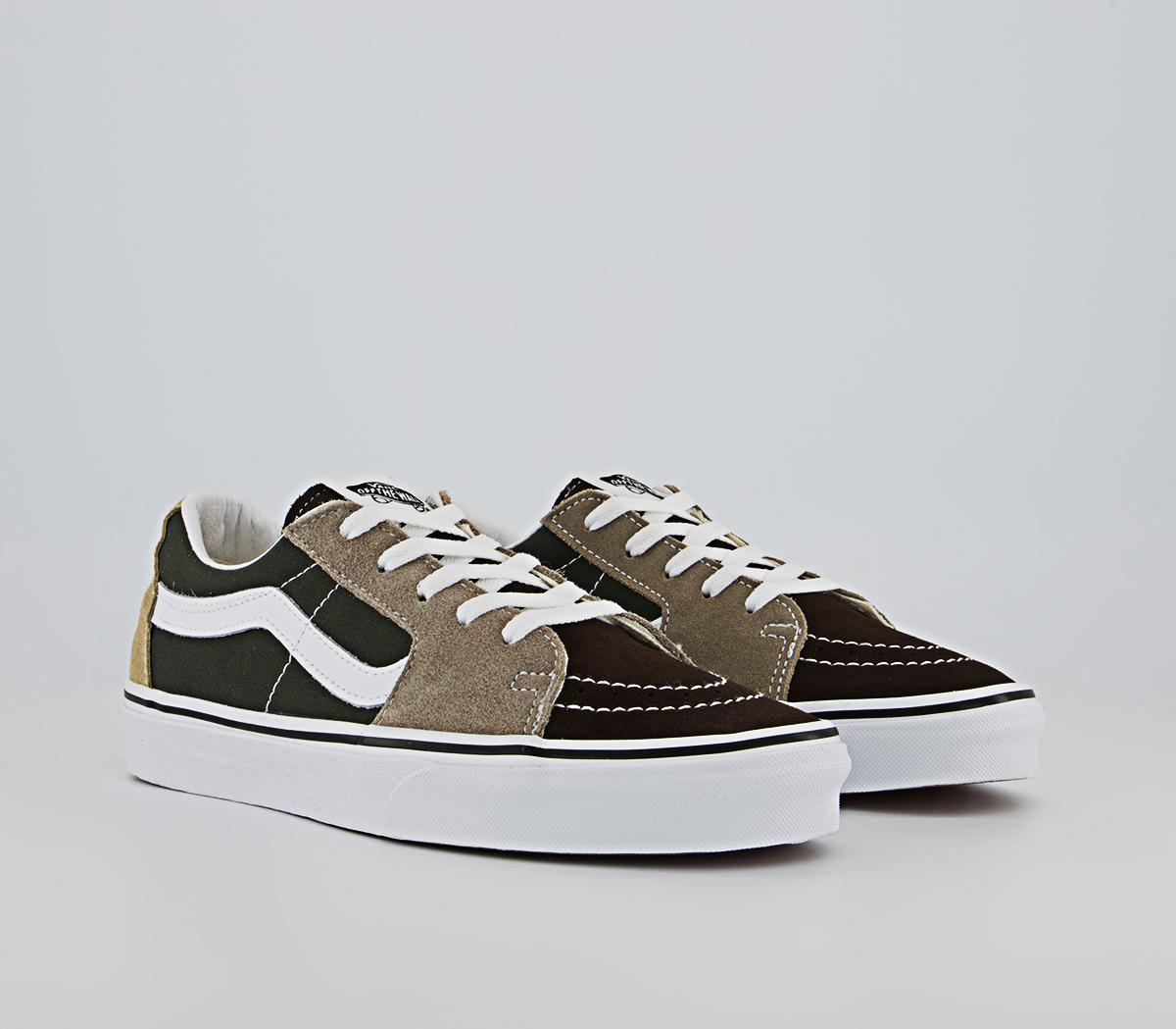 Vans Sk8 Low Trainers Vans Sk8 Low Trainers Demitasse White