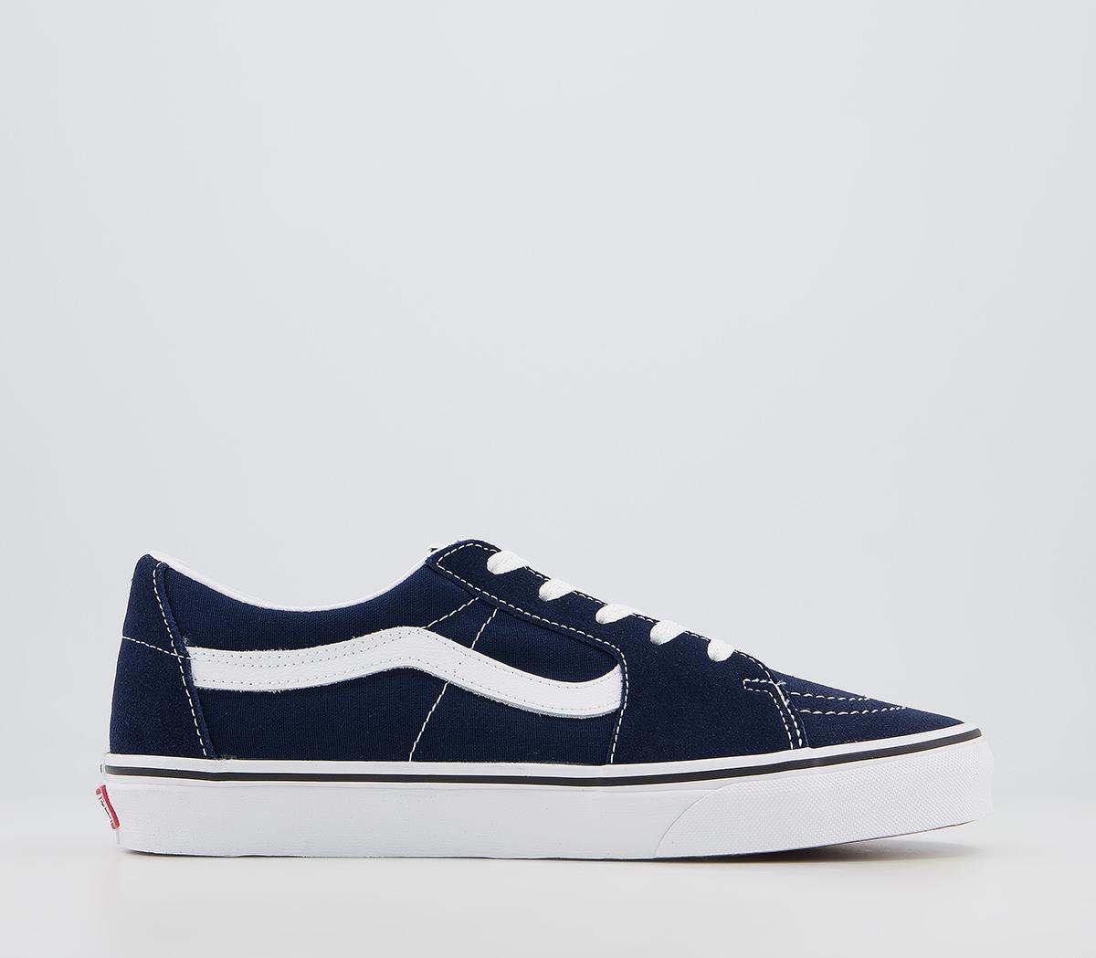 blue low vans