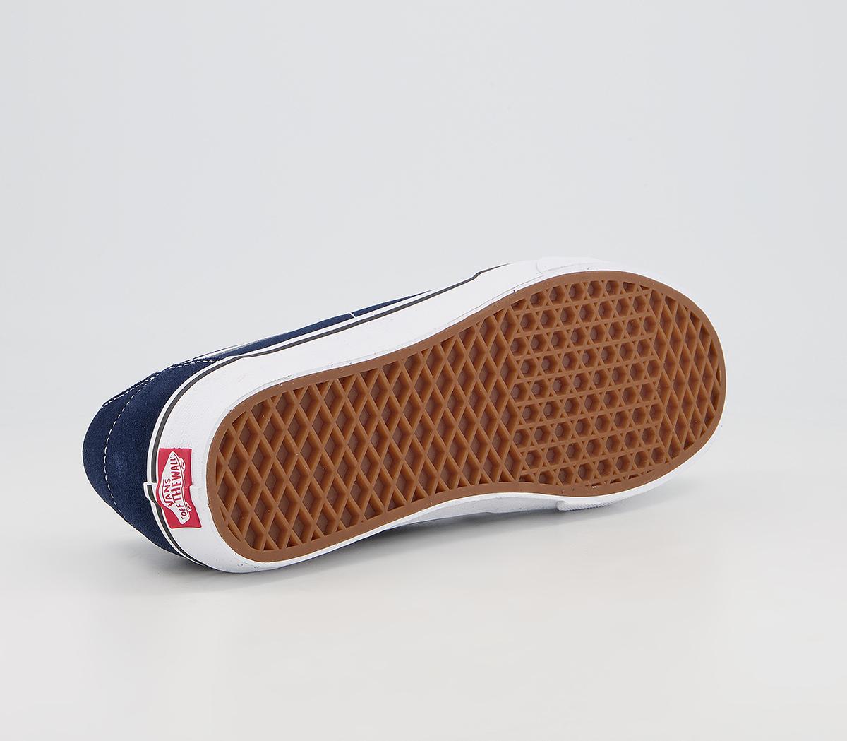 Vans Sk8 Low Trainers Vans Sk8 Low Trainers Dress Blue True White
