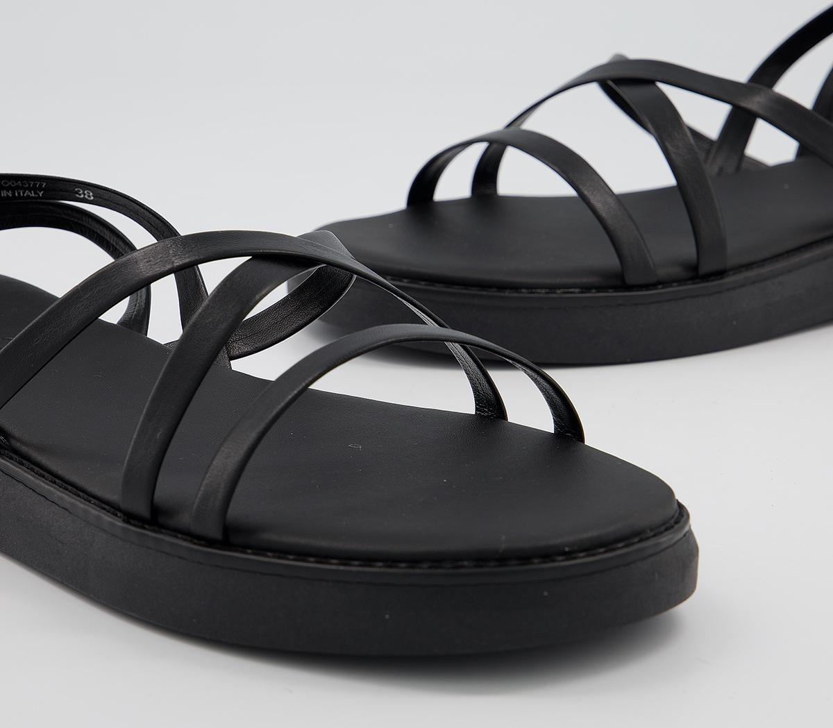 OFFICE Slim Strappy Sandals Black Women’s Sandals