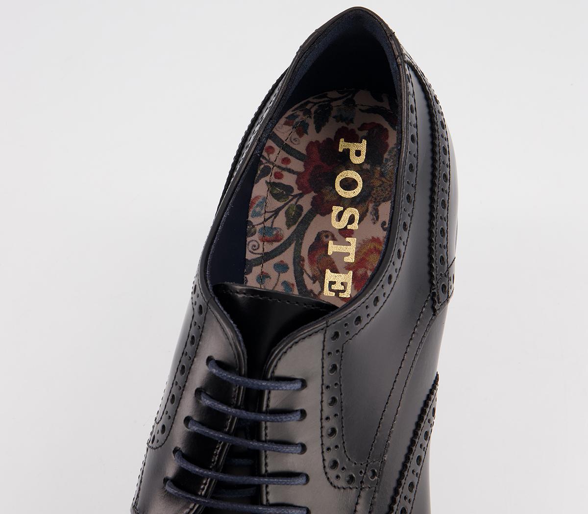 Poste Paynter Brogues Poste Paynter Brogues Black Leather