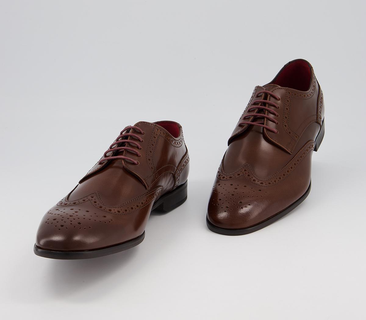 Poste Paynter Brogues Poste Paynter Brogues Tan Leather