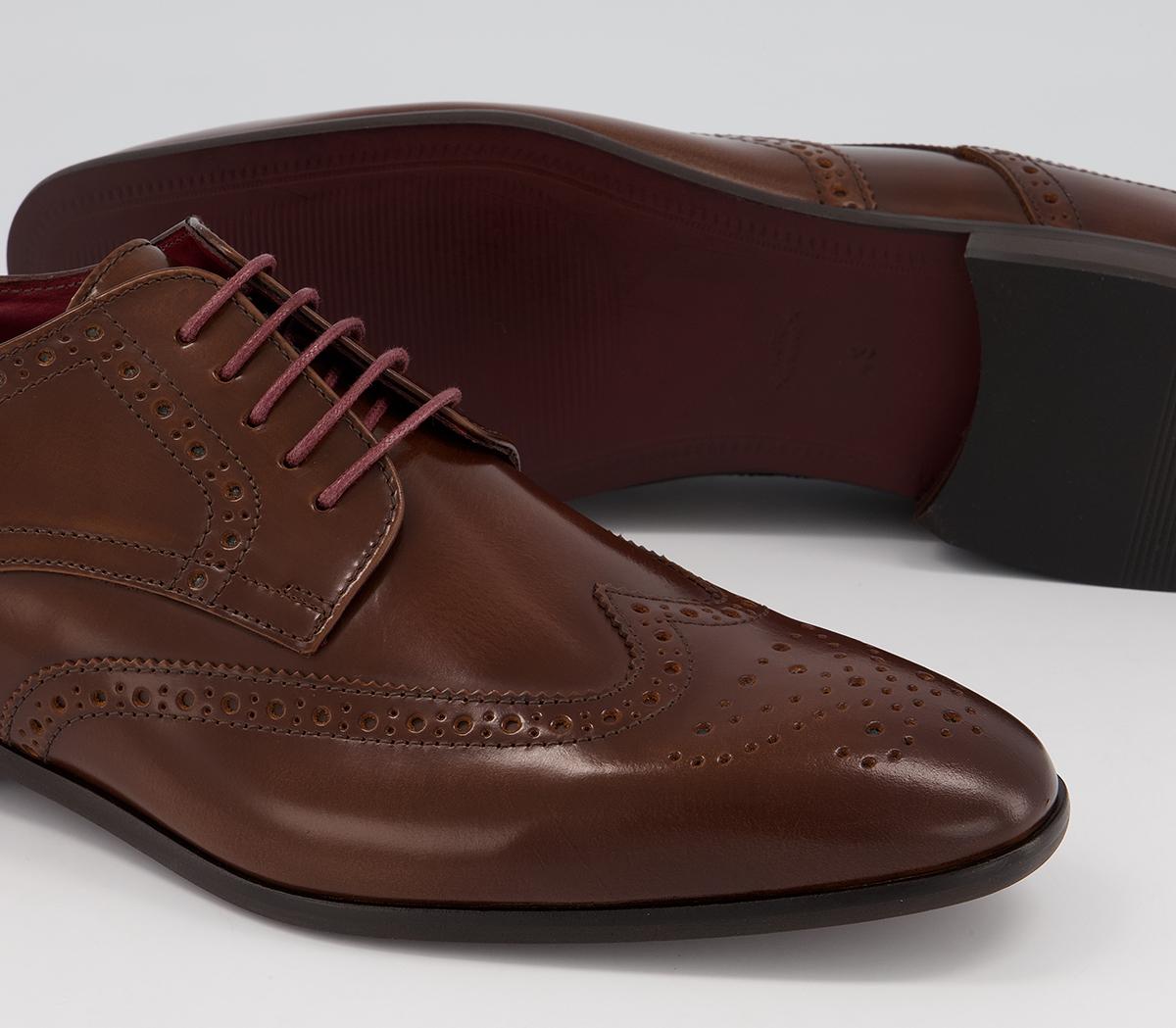 Poste Paynter Brogues Poste Paynter Brogues Tan Leather