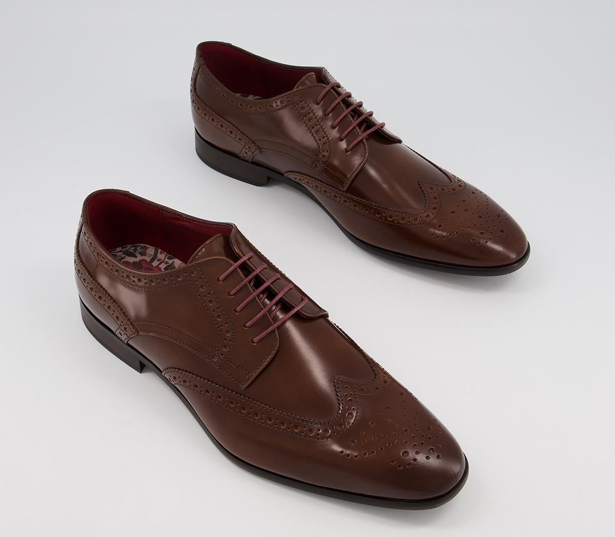 Poste Paynter Brogues Poste Paynter Brogues Tan Leather