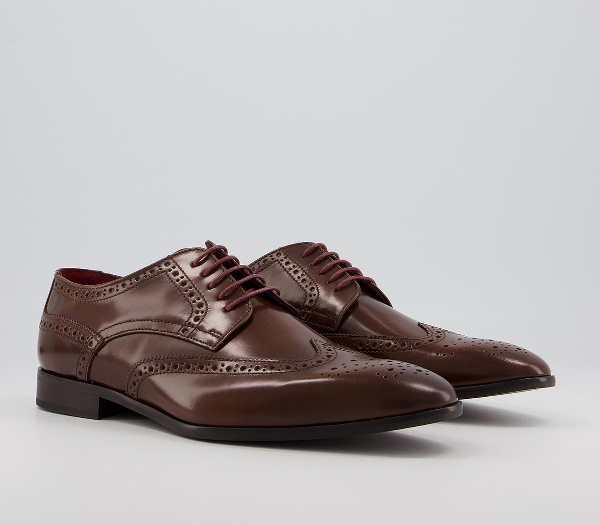 Poste Paynter Brogues Poste Paynter Brogues Tan Leather