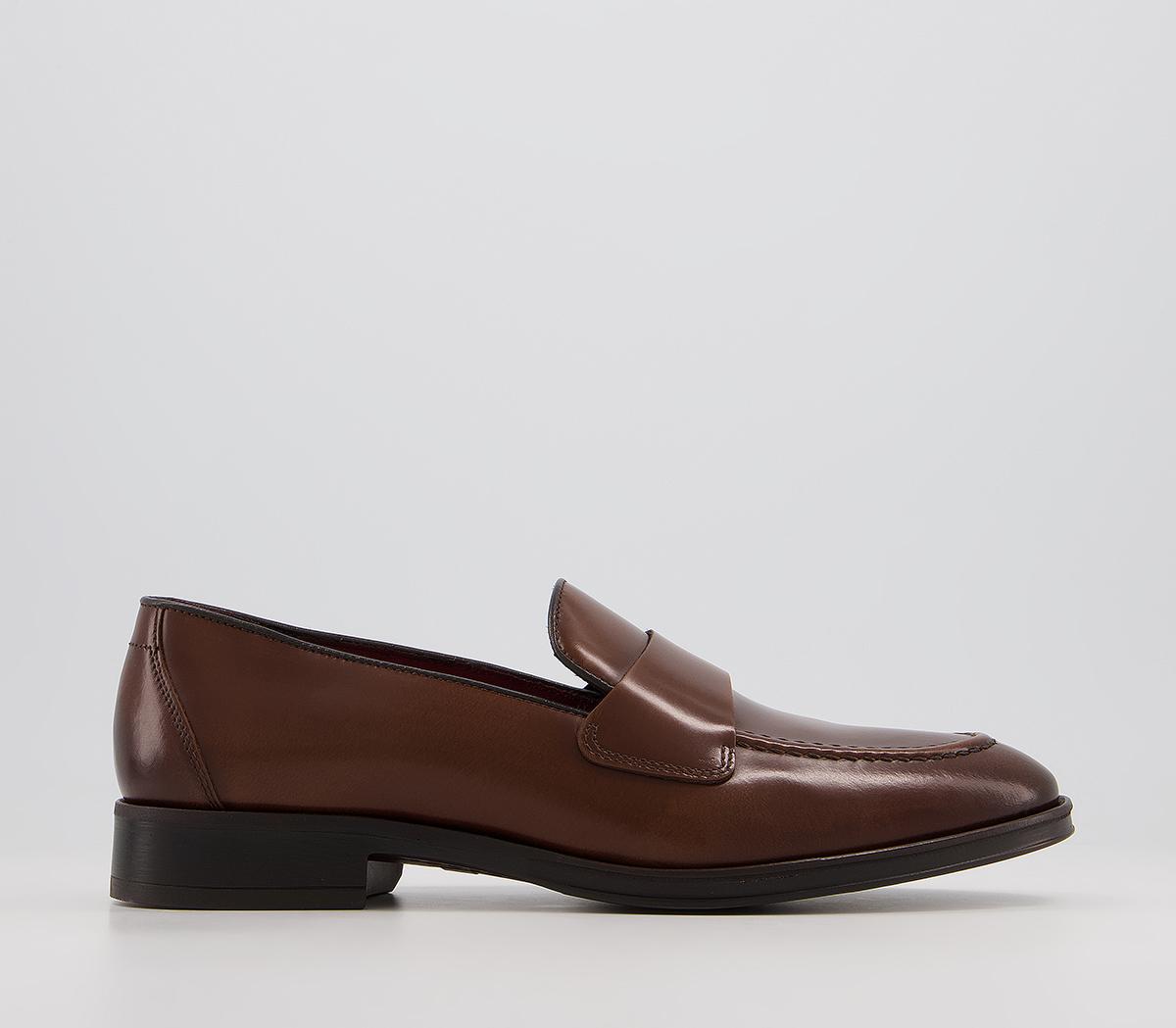 PostePearson Saddle LoafersTan Leather