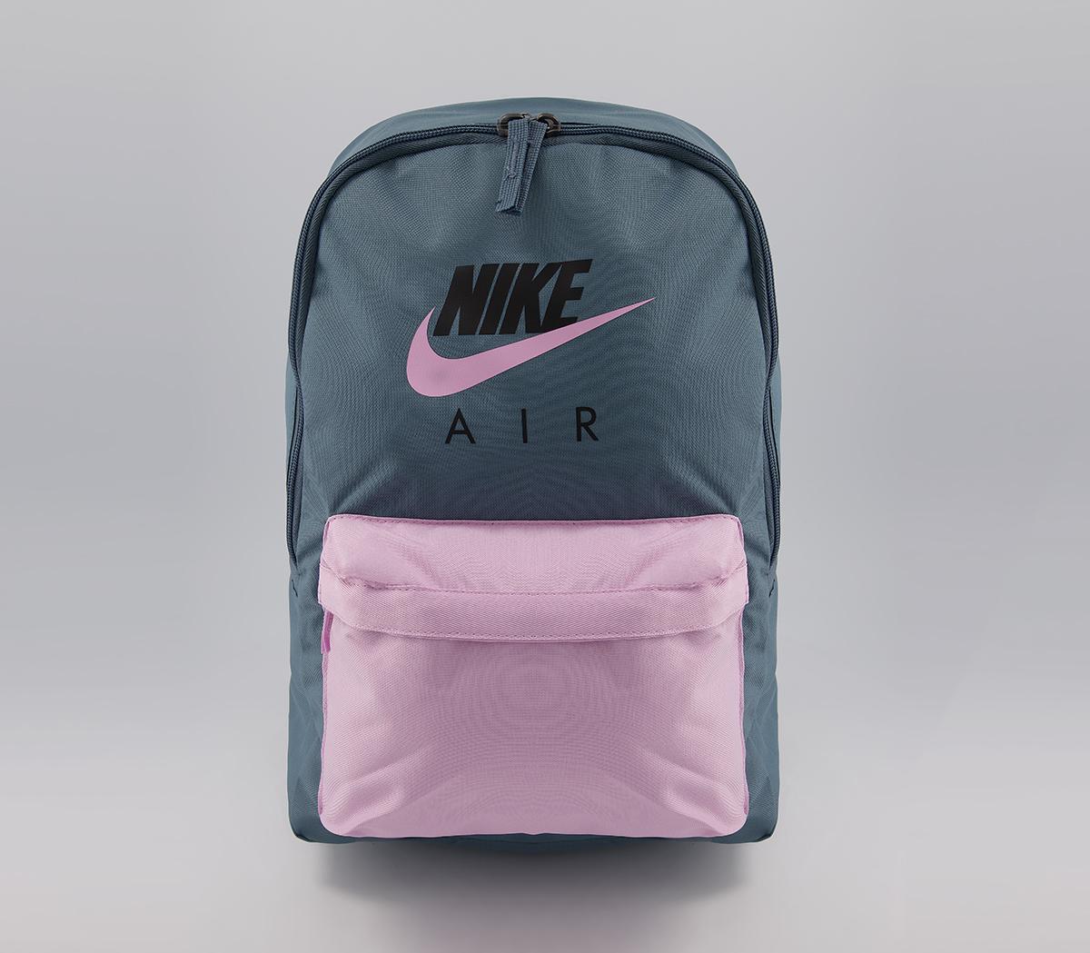 NikeHeritage BackpackOzone Blue Light Artic Pink