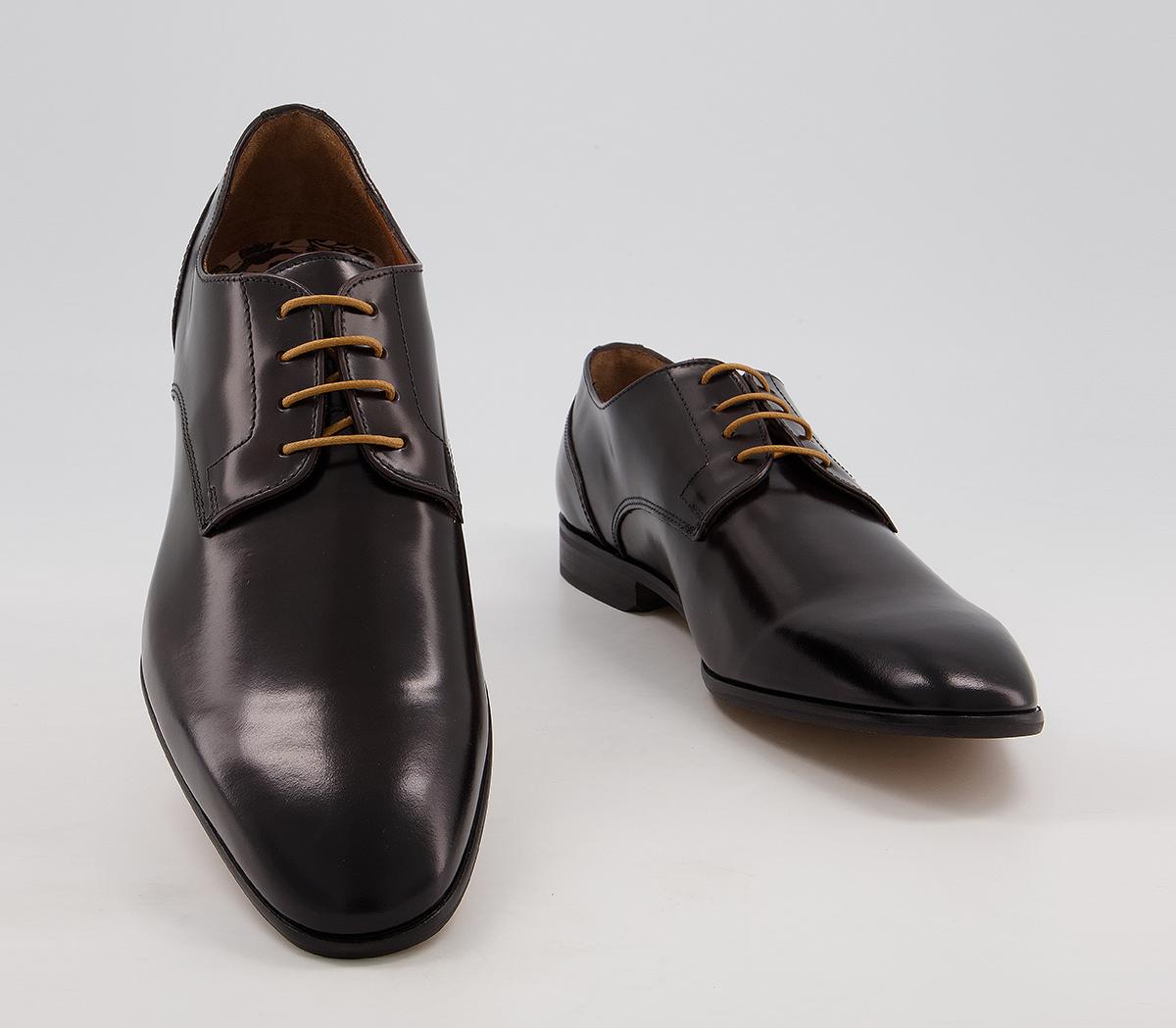 Poste Princeton Derby Shoes Poste Princeton Derby Shoes Brown Leather