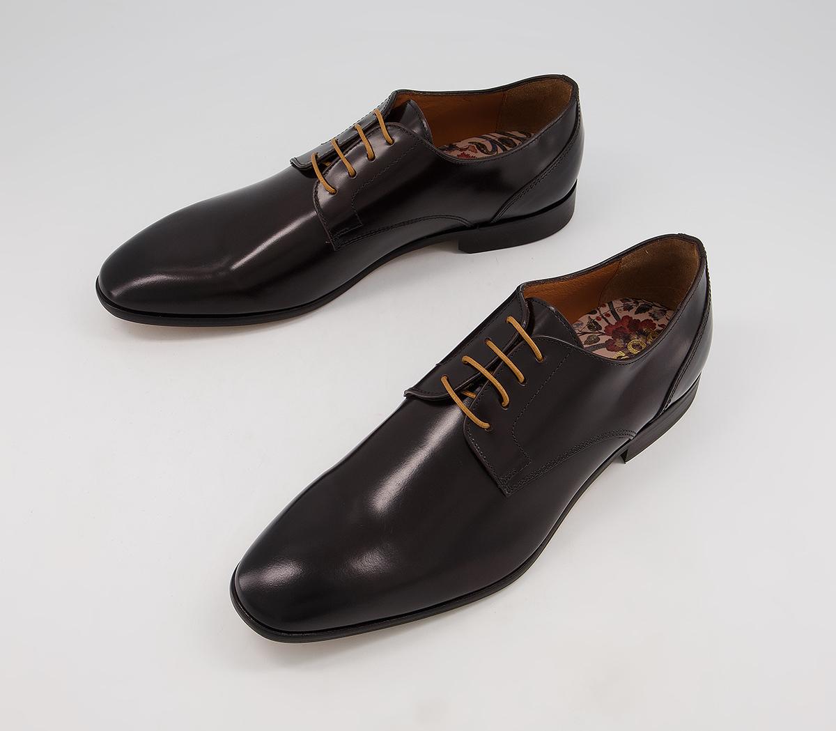 Poste Princeton Derby Shoes Poste Princeton Derby Shoes Brown Leather