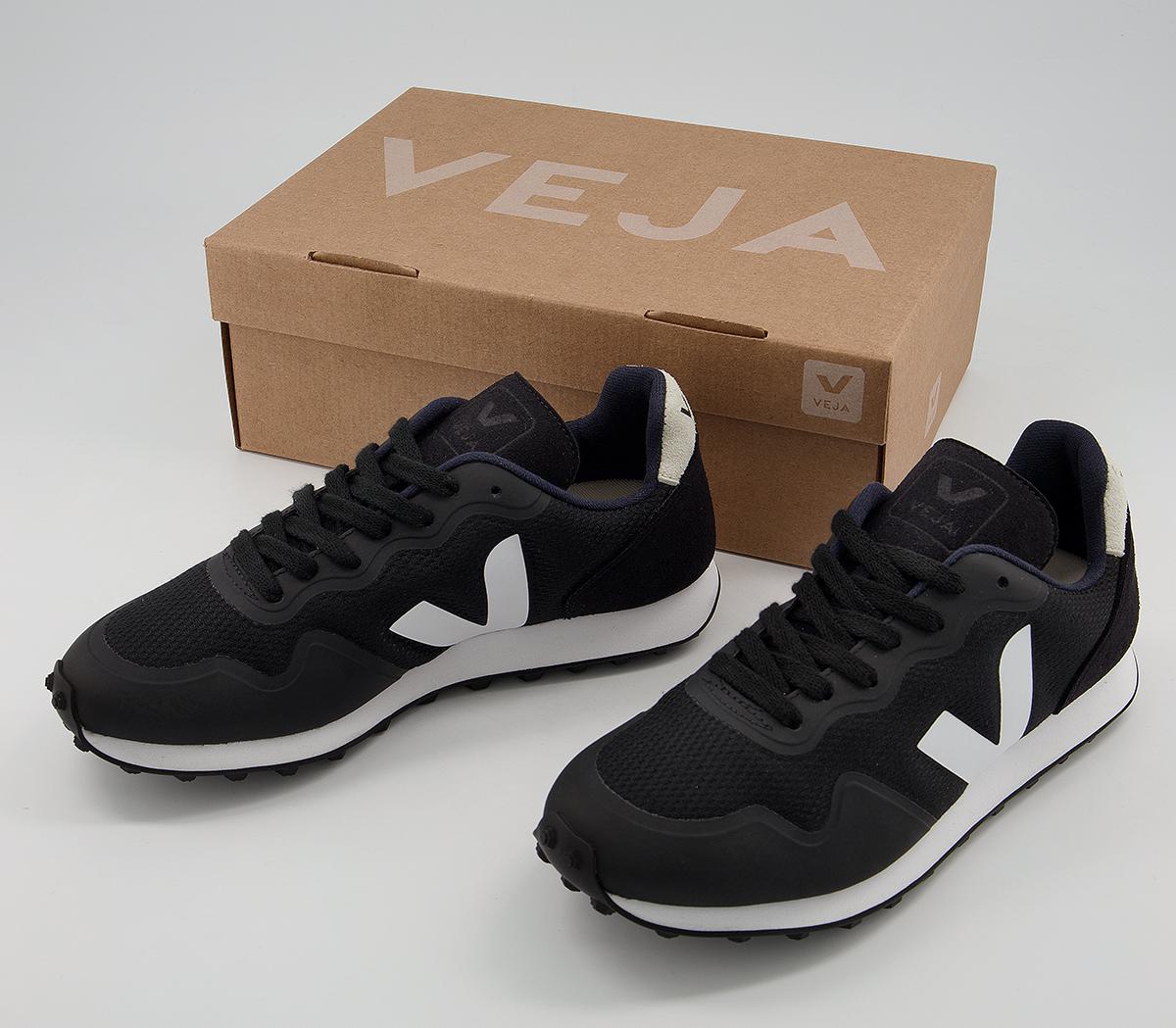 VEJA B Mesh Trainers Black Natural F Vegan - Women's Vegan Shoes