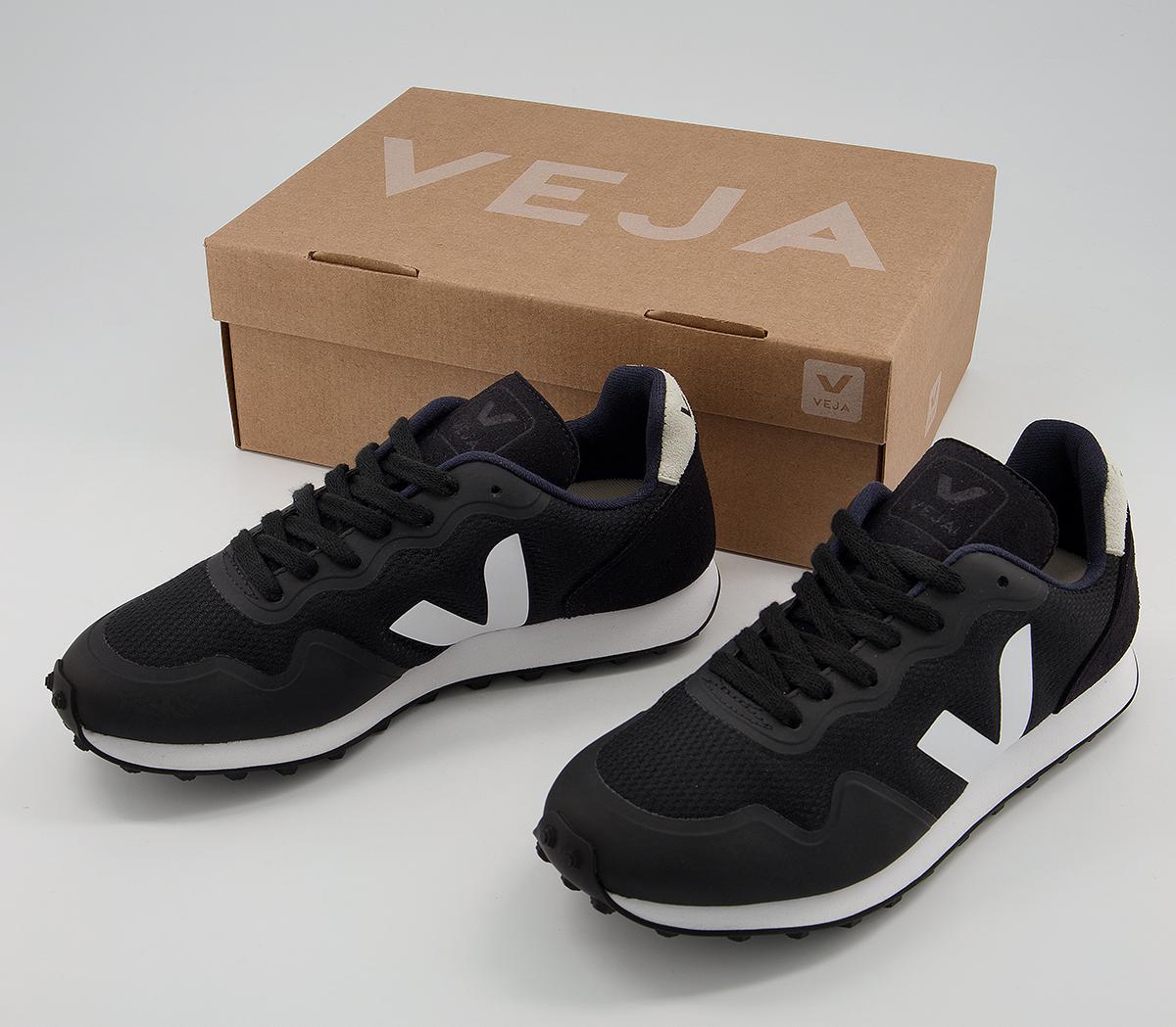 VEJA B Mesh Trainers Black Natural F Vegan Women's Vegan Shoes