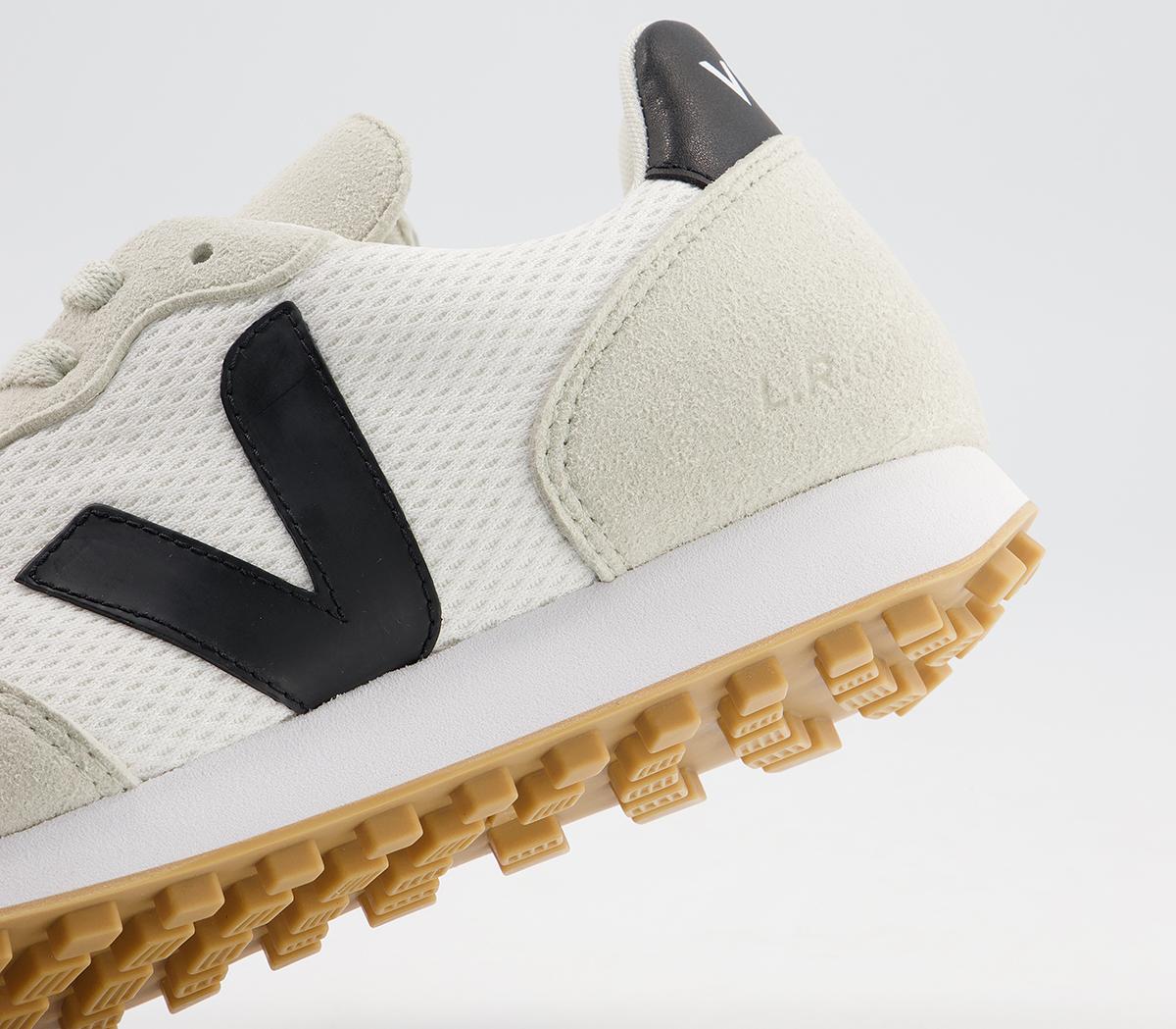 VEJASdu B Mesh TrainersWhite Black Natural F