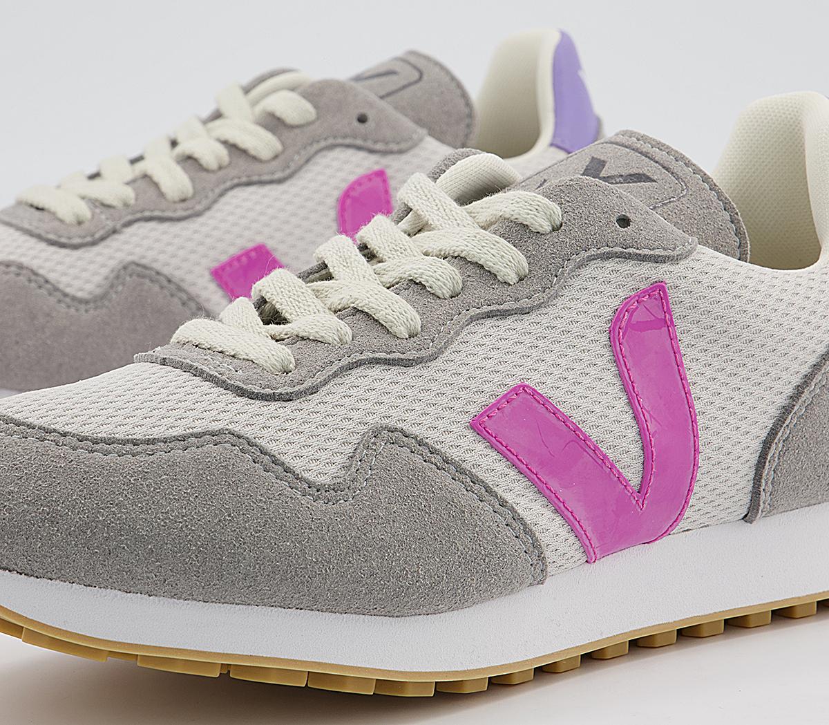 VEJA Sdu B Mesh Trainers VEJA Sdu B Mesh Trainers Light Grey Ultraviolet Vegan