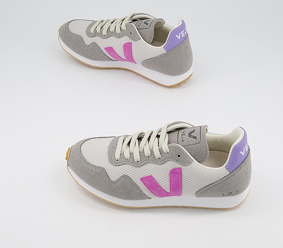 VEJA Sdu B Mesh Trainers VEJA Sdu B Mesh Trainers Light Grey Ultraviolet Vegan