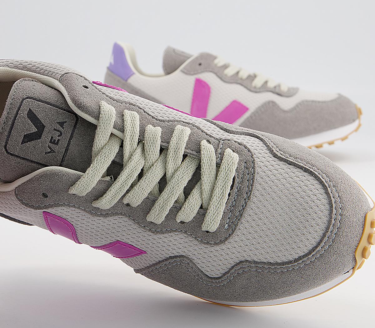 VEJA Sdu B Mesh Trainers VEJA Sdu B Mesh Trainers Light Grey Ultraviolet Vegan