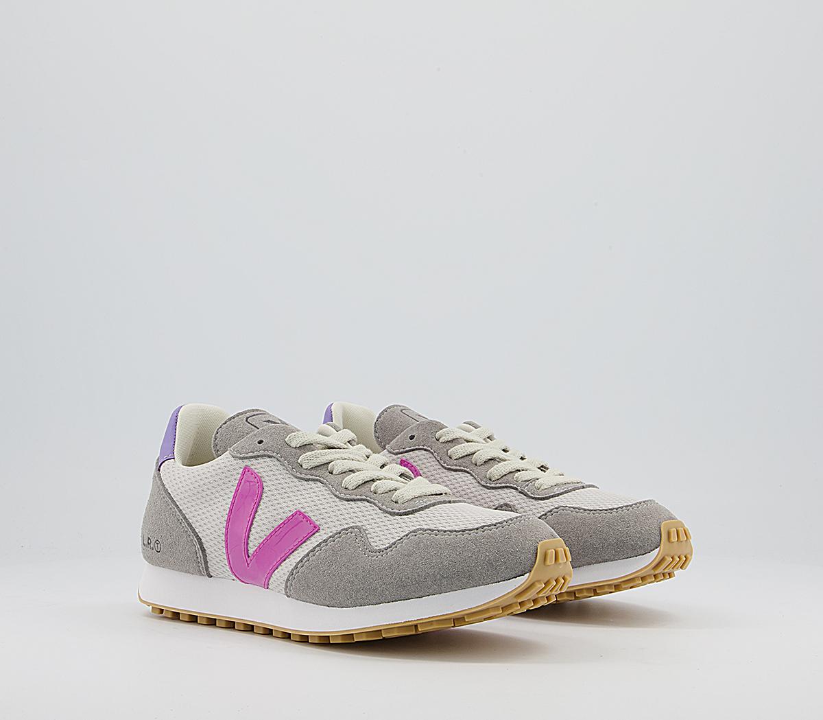 VEJA Sdu B Mesh Trainers VEJA Sdu B Mesh Trainers Light Grey Ultraviolet Vegan