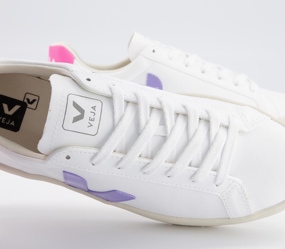 VEJA Urca Trainers VEJA Urca Trainers White Lavender Sari F