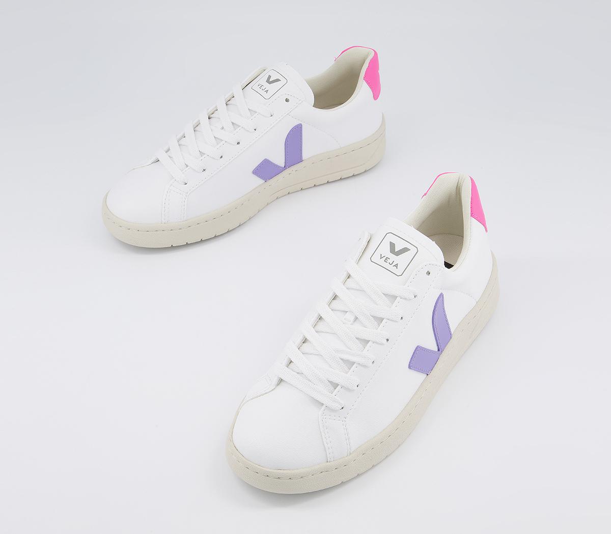 VEJA Urca Trainers VEJA Urca Trainers White Lavender Sari F