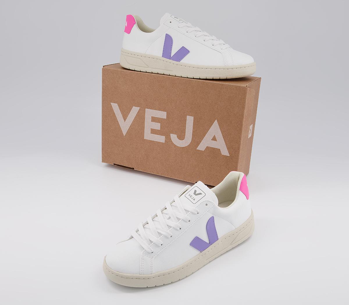 VEJA Urca Trainers VEJA Urca Trainers White Lavender Sari F