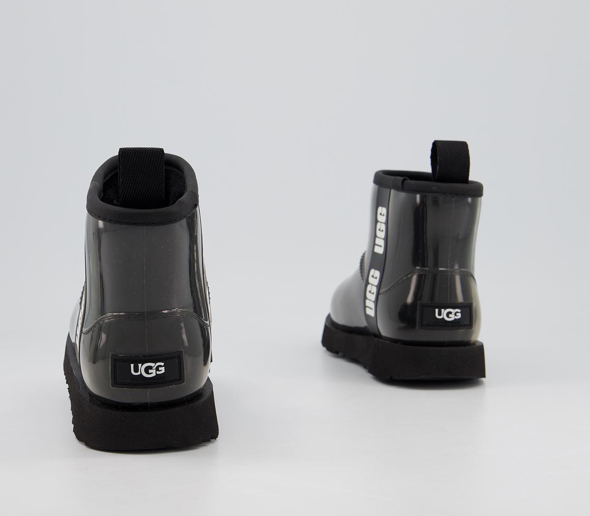 UGG Classic Clear Mini II Youth Boots UGG Classic Clear Mini II Youth Boots Black