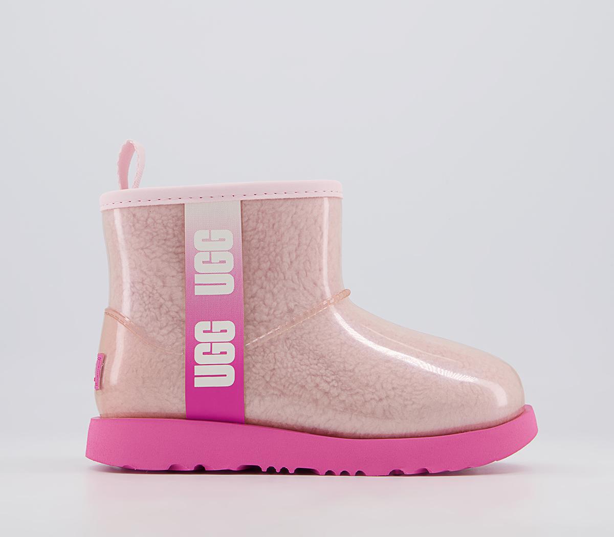 UGGClassic Clear Mini II Youth BootsPink Combo