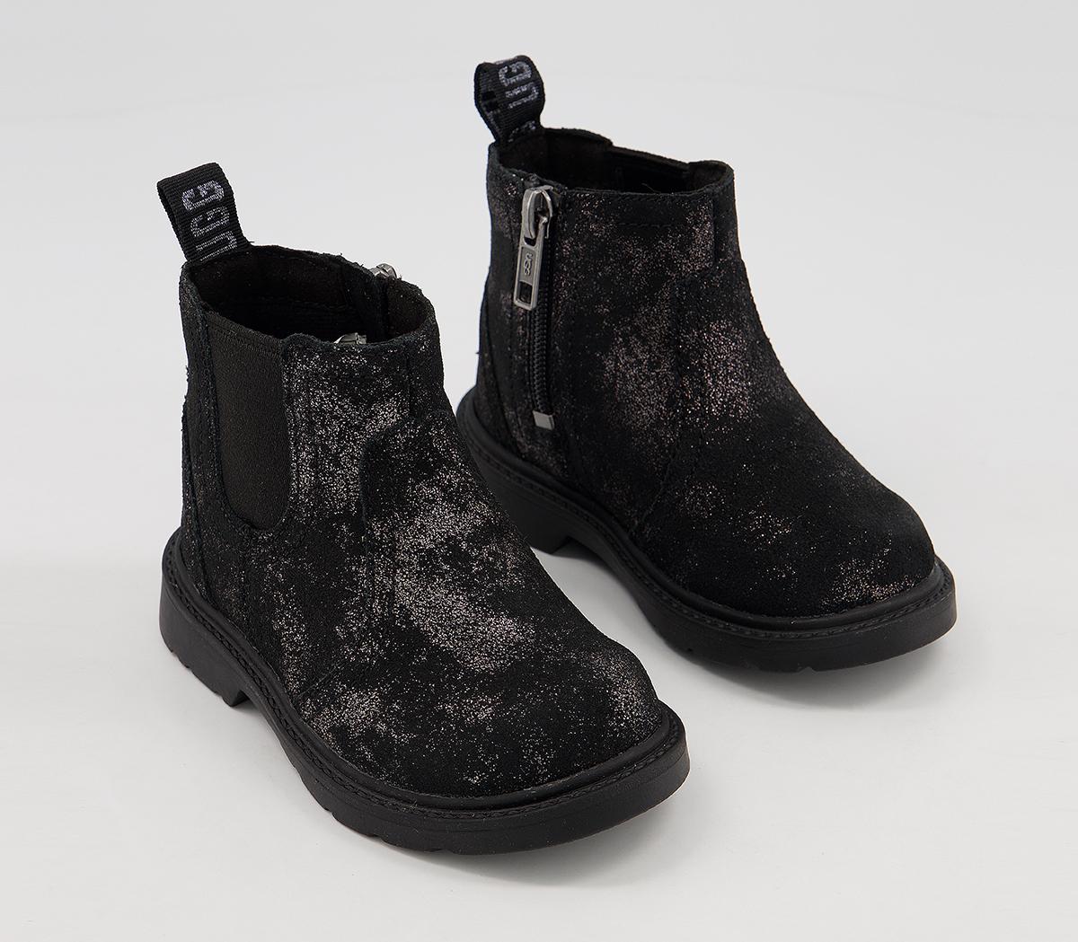 UGG Bolden Infant Boots UGG Bolden Infant Boots Metallic Black