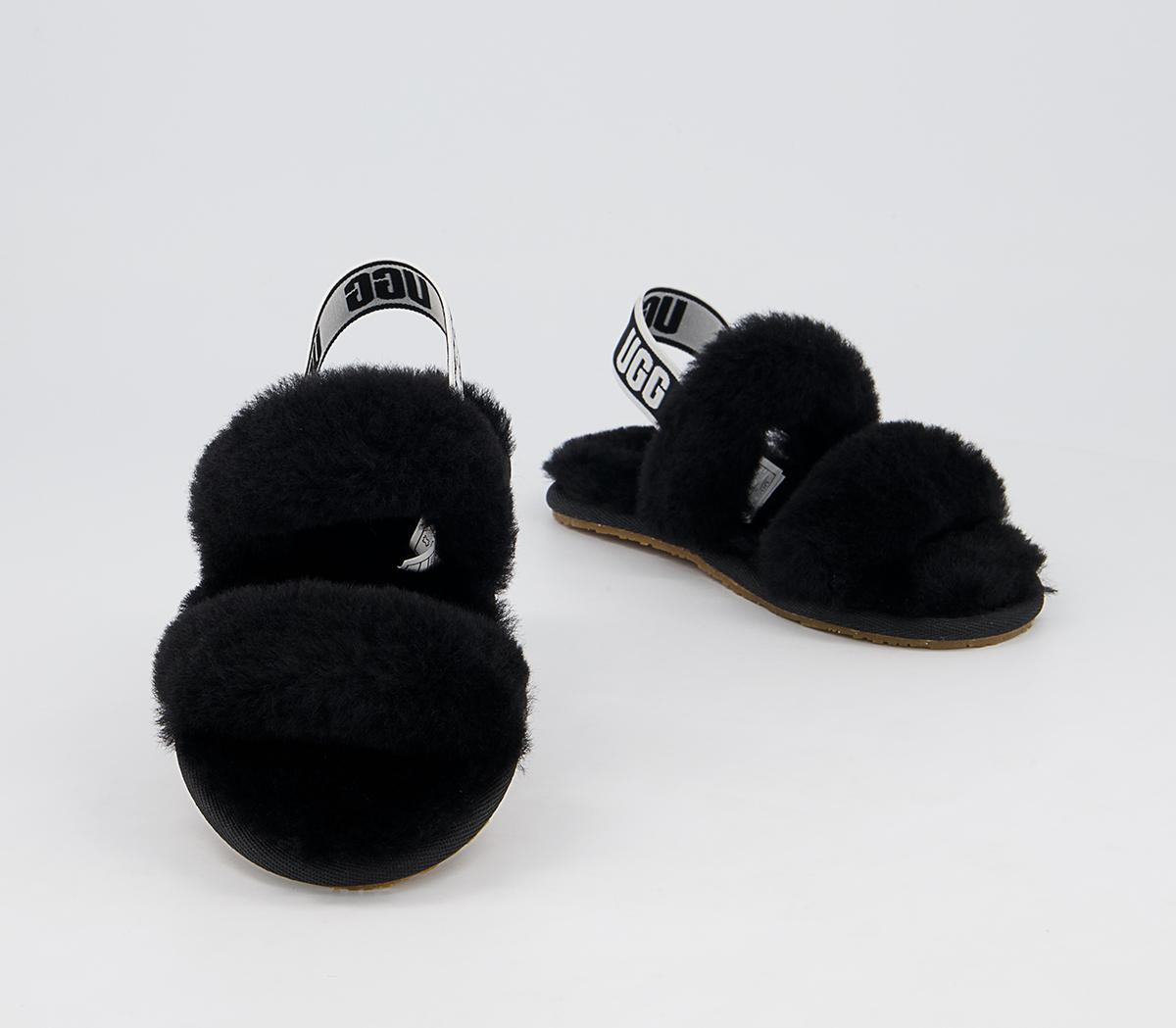 UGG Oh Yeah Infant Slippers UGG Oh Yeah Infant Slippers Black